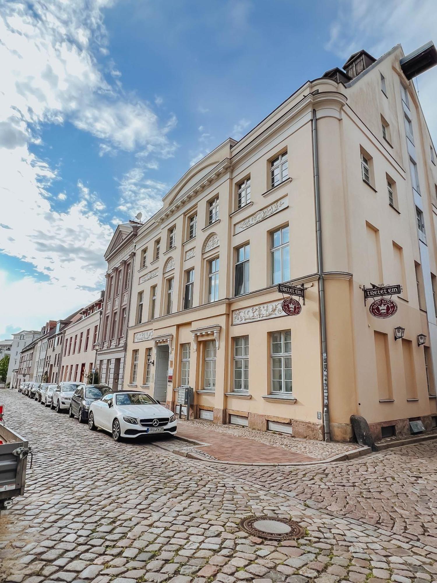 Altstadtbude 27 - Modernes Apartment In Historischer Altstadt Rostock Exterior foto